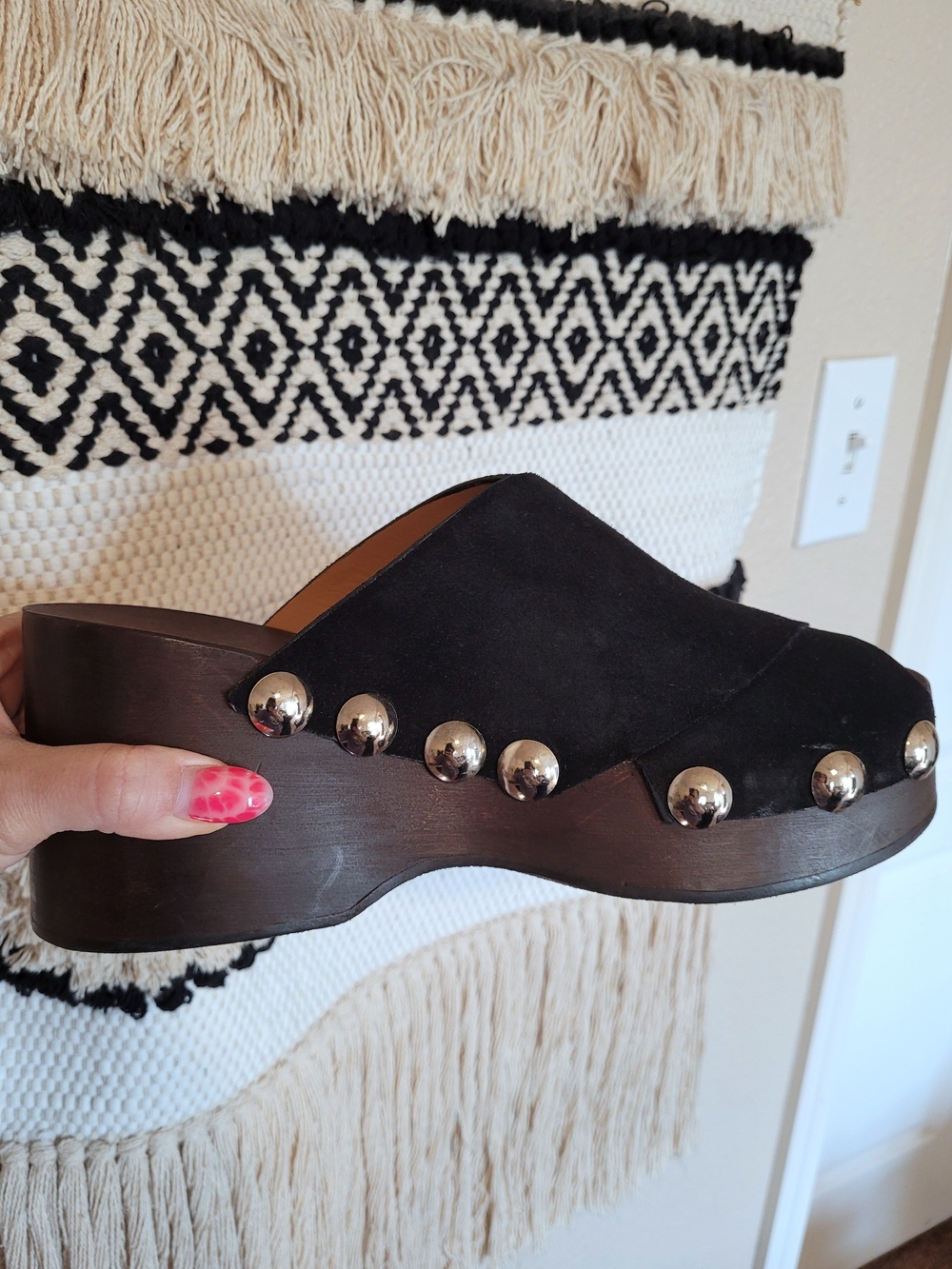 Ganni Wedge Clogs